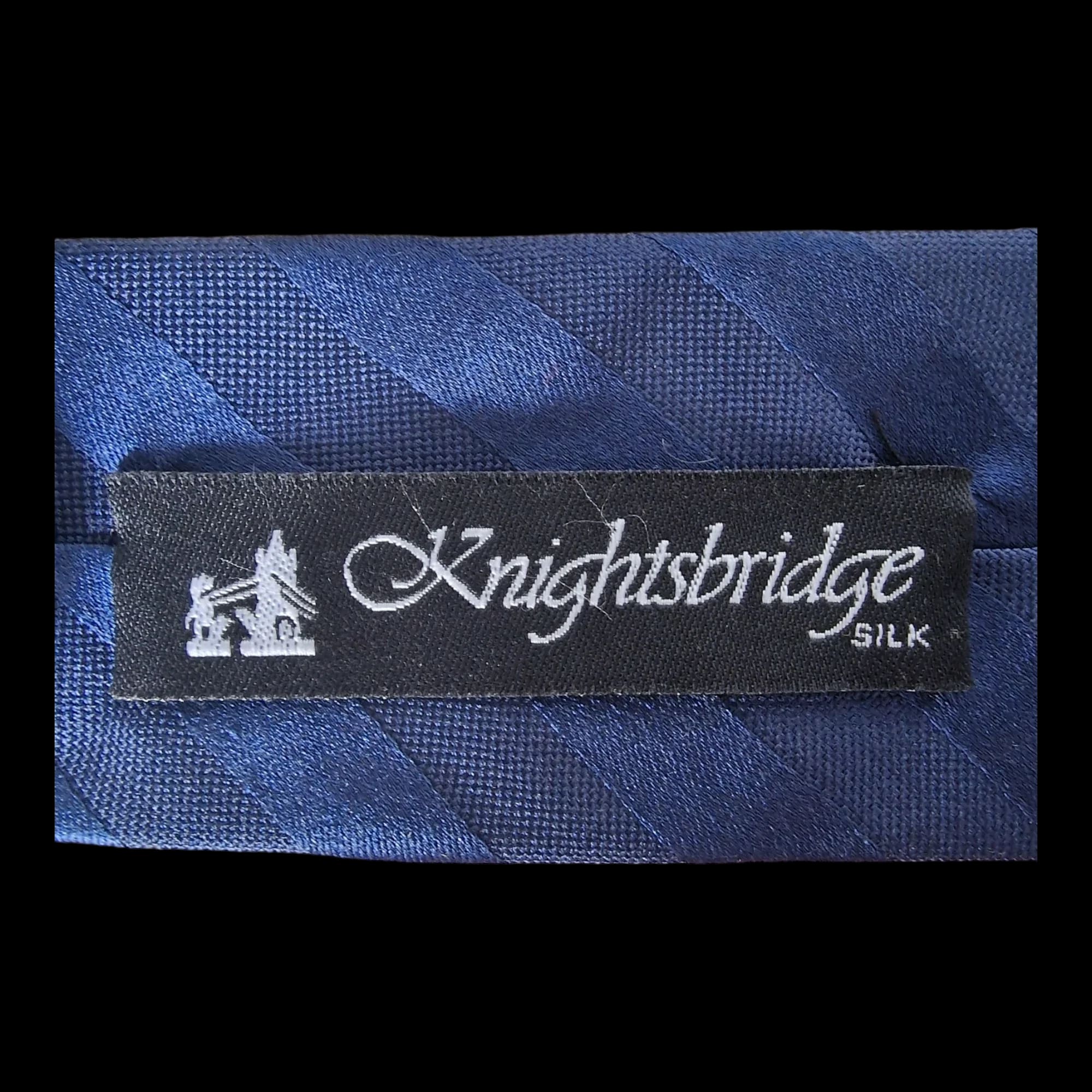 Knightsbridge Blue 100% Silk Tie - Ties - 3 - 1092